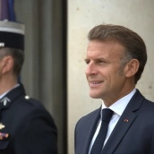 El presidente de Francia, Emmanuel Macron