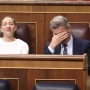 La portavoz del PP en el Congreso, Ester Muñoz, y el presidente del PP, Alberto Núñez Feijóo, durante una sesión de control al Gobierno. Eduardo Parra / Europa Press