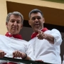 Feijóo, en San Fermín (Eduardo Sanz/Europa Press)