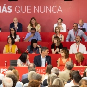 EuropaPress 7626109 presidente gobierno pedro sanchez vicesecretaria general maria jesus EuropaPress 7626109 presidente gobierno pedro sanchez vicesecretaria general maria jesus