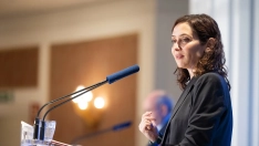 La presidenta de la Comunidad de Madrid, Isabel Díaz Ayuso. Jesús Hellín / Europa Press