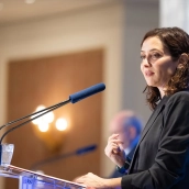 La presidenta de la Comunidad de Madrid, Isabel Díaz Ayuso. Jesús Hellín / Europa Press