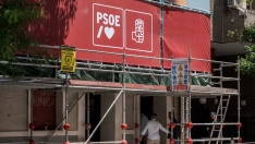 EuropaPress 7554281 fachada sede nacional psoe ferraz 27 mayo 2026 madrid espana agentes unidad
