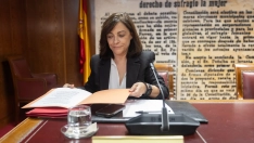 La Gerente del Partido Socialista Obrero Español (PSOE), Ana María Fuentes Pacheco. Eduardo Parra / Europa Press