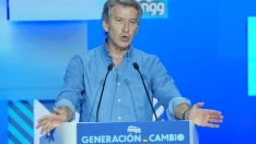 El presidente del PP, Alberto Nuñez Feijóo. Photogenic/Claudia Alba / Europa Press