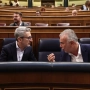 El ministro de Hacienda, Arcadi España, y el ministro de Política Territorial y Memoria Democrática, Ángel Víctor Torres. Eduardo Parra / Europa Press