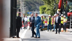 EuropaPress 7665961 ministro principal gibraltar fabian picardo 3i asiste acto demolicion verja