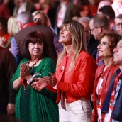 EuropaPress 6378822 esposa presidente gobierno begona gomez junto presidenta psoe cristina EuropaPress 6378822 esposa presidente gobierno begona gomez junto presidenta psoe cristina