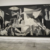 EuropaPress 1239013 exposicion 80 aniversario guernica reina sofia EuropaPress 1239013 exposicion 80 aniversario guernica reina sofia