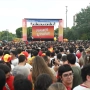 Aficionados a la selección española de fútbol durante la celebración del partido de semifinales del Mundial. Gustavo Valiente / Europa Press