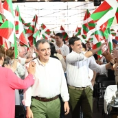 EuropaPress 7547039 presidente ebb aitor esteban lehendakari imanol pradales acto politico adi EuropaPress 7547039 presidente ebb aitor esteban lehendakari imanol pradales acto politico adi