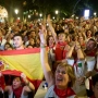 Aficionados a la selección española de fútbol. Eduardo Sanz / Europa Press