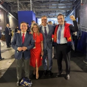 El Gobierno en la final del Mundial 2026. Fuentes: X del vicepresidente Carlos Cuerpo El Gobierno en la final del Mundial 2026. Fuentes: X del vicepresidente Carlos Cuerpo
