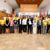López Miras sella con CCOO y UGT el mayor refuerzo de los bomberos forestales López Miras sella con CCOO y UGT el mayor refuerzo de los bomberos forestales