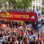La rúa de la selección española por las calles de Madrid. César Vallejo Rodríguez/Europa Press.