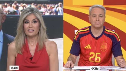 'Antena 3 Noticias' con Sandra Golpe y Vicente Vallés renueva su liderazgo este lunes de celebración por La Roja