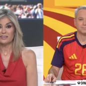 'Antena 3 Noticias' con Sandra Golpe y Vicente Vallés renueva su liderazgo este lunes de celebración por La Roja