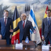 EuropaPress 5625048 i d primer ministro belga alexander croo primer ministro estado israel