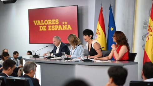 Rueda de prensa posterior al Consejo de Ministros. Jaime Luján Alarcón / Europa Press