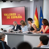 Rueda de prensa posterior al Consejo de Ministros. Jaime Luján Alarcón / Europa Press