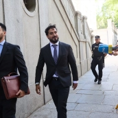 EuropaPress 6851440 eurodiputado lider acabo fiesta salf luis alvise perez llegada declarar