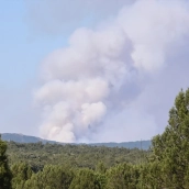 EuropaPress 7677731 vista humo incendio forestal 20 julio 2026 guadalajara castilla la mancha EuropaPress 7677731 vista humo incendio forestal 20 julio 2026 guadalajara castilla la mancha