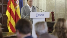 El president de la Generalitat Valenciana, Juanfran Pérez Llorca. Rober Solsona/Europa Press.