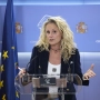 La portavoz de la Comisión Ejecutiva Federal (CEF) del PSOE, Montse Mínguez.  Jesús Hellín / Europa Press