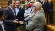 El president de la Generalitat, Juanfran Pérez Llorca, durante un pleno, en Les Corts Valencianes. Rober Solsona/Europa Press.