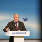 El secretario general del Partido Popular, Miguel Tellado. Matias Chiofalo / Europa Press