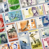 Nuevos diseños propuestos a votación para los billetes de euro. Fuente: BCE