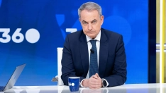 El expresidente del Gobierno, José Luis Rodríguez Zapatero, durante su entrevista en el matinal de TVE 'Mañaneros 360'. Fuente: RTVE