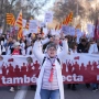 Médicos en huelga en una manifestación