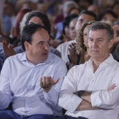 Pérez Llorca y Feijóo (Rober Solsona/Europa Press)