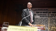El consejero de la sociedad española de participaciones industriales (SEPI) y expresidente de correos y telégrafos, Juan Manuel Serrano Quintana. Fernando Sánchez / Europa Press