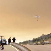 EuropaPress 7688755 helicoptero labores extincion incendio forestal 26 julio 2026 betxi