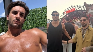 Ferran Torres desata la locura con sus fotos en Ibiza y se reencuentra con Ilia Topuria, el origen de su 'mentalidad de tiburón'