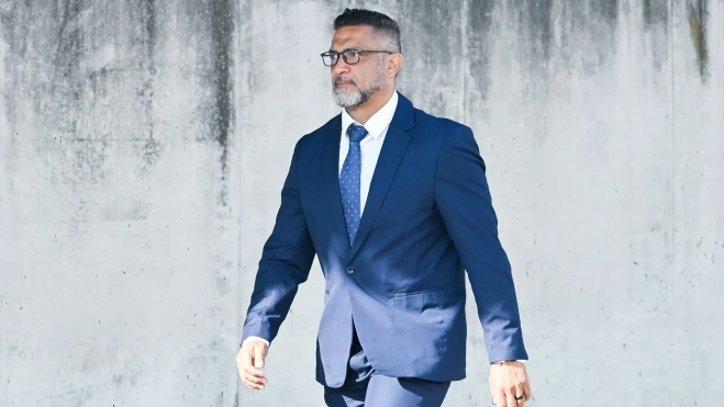 El exchófer de Luis Bárcenas, Sergio Ríos, a su llegada a la Audiencia Nacional. Gustavo Valiente / Europa Press El exchófer de Luis Bárcenas, Sergio Ríos, a su llegada a la Audiencia Nacional. Gustavo Valiente / Europa Press