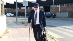 El excomisario José Manuel Villarejo, a su llegada a la Audiencia Nacional. Gustavo Valiente / Europa Press