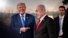 El presidente de Estados Unidos, Donald Trump, junto al primer ministro de Israel, Benjamín Netanyahu, en la Casa Blanca. Foto de archivo: White House Gallery
