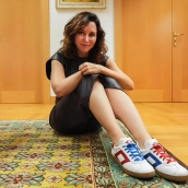 La presidenta de la Comunidad de Madrid, Isabel Díaz Ayuso, en su despacho habilitado en la Asamblea de Madrid. Fuente: @isabeldiazayuso en Instagram La presidenta de la Comunidad de Madrid, Isabel Díaz Ayuso, en su despacho habilitado en la Asamblea de Madrid. Fuente: @isabeldiazayuso en Instagram
