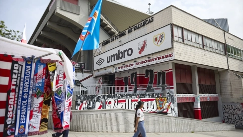 EuropaPress 7466111 fachada estadio futbol vallecas donde suele jugar rayo vallecano 23 abril EuropaPress 7466111 fachada estadio futbol vallecas donde suele jugar rayo vallecano 23 abril