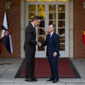 El presidente del Gobierno, Pedro Sánchez (i), y el presidente de Ceuta, Juan Jesús Vivas (d), en el Palacio de La Moncloa. Foto de archivo: Alejandro Martínez Vélez / Europa Press El presidente del Gobierno, Pedro Sánchez (i), y el presidente de Ceuta, Juan Jesús Vivas (d), en el Palacio de La Moncloa. Foto de archivo: Alejandro Martínez Vélez / Europa Press