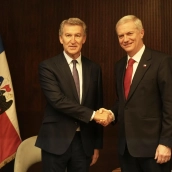 Feijóo con el presidente de Chile, José Antonio Kast (Foto: PP)