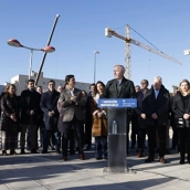 El presidente de Aragón y candidato a la reelección, Jorge Azcón