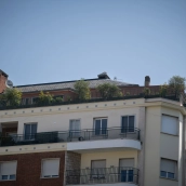 Fachada del ático de lujo en el barrio de Chamberí adquirido por la Comunidad de Madrid para Ayuso. Fernando Sánchez / Europa Press Fachada del ático de lujo en el barrio de Chamberí adquirido por la Comunidad de Madrid para Ayuso. Fernando Sánchez / Europa Press