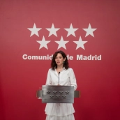 La presidenta de la Comunidad de Madrid, Isabel Díaz Ayuso.  Fernando Sánchez / Europa Press