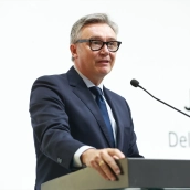 El vicepresidente segundo y consejero de Turismo, Justicia, Desregulación y Administración Local, Manuel Gavira. Rocío Ruz / Europa Press
