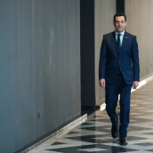 EuropaPress 7684271 presidente junta andalucia juanma moreno llegada acto toma posesion