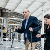 El empresario Juan Carlos Barrabés Cónsul a su salida de los Juzgados de Plaza de Castilla. Foto de archivo: Carlos Luján / Europa Press